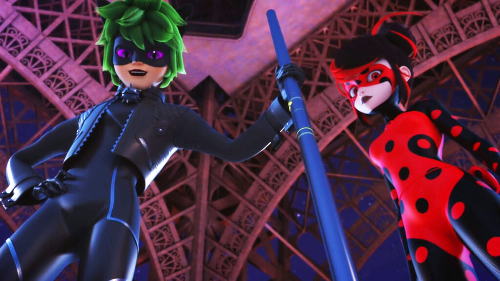 Miraculous World: Paris, Tales of Shadybug and Claw Noir Marinette